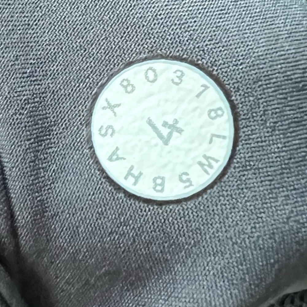 EUC- Lululemon On The Fly 28" Incognito Camo Multi Grey / Coal Pant Size 4 - Picture 9 of 10